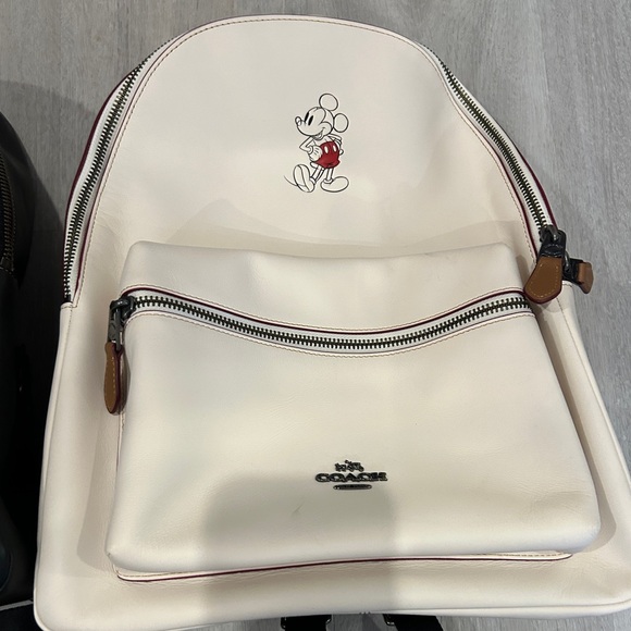 NEW | Authentic Coach X Disney Mickey Mouse Backpack | w/ Matching Wallet - Picture 2 of 8